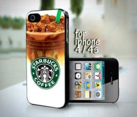 DP 0611 STARBUCKS Chilled Coffee Photo design for iPhone 4 or 4s case
