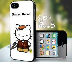 CDP 0818 Daryl Dixon Hello Kitty design for iPhone 5 case